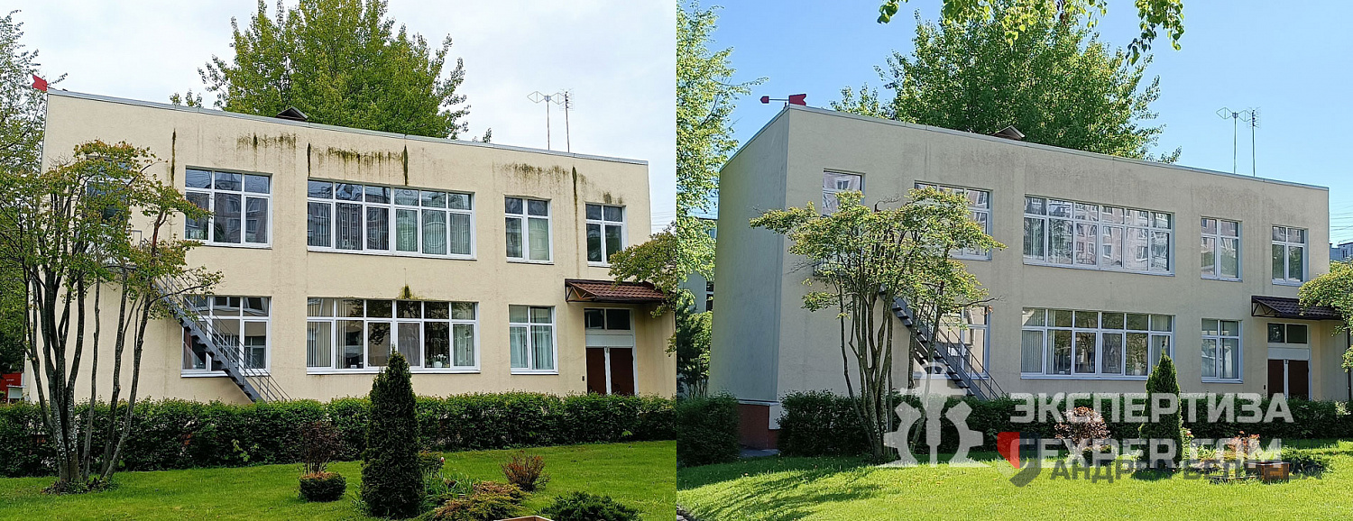 Удаление-плесени-и-грибка-на-фасаде-москва